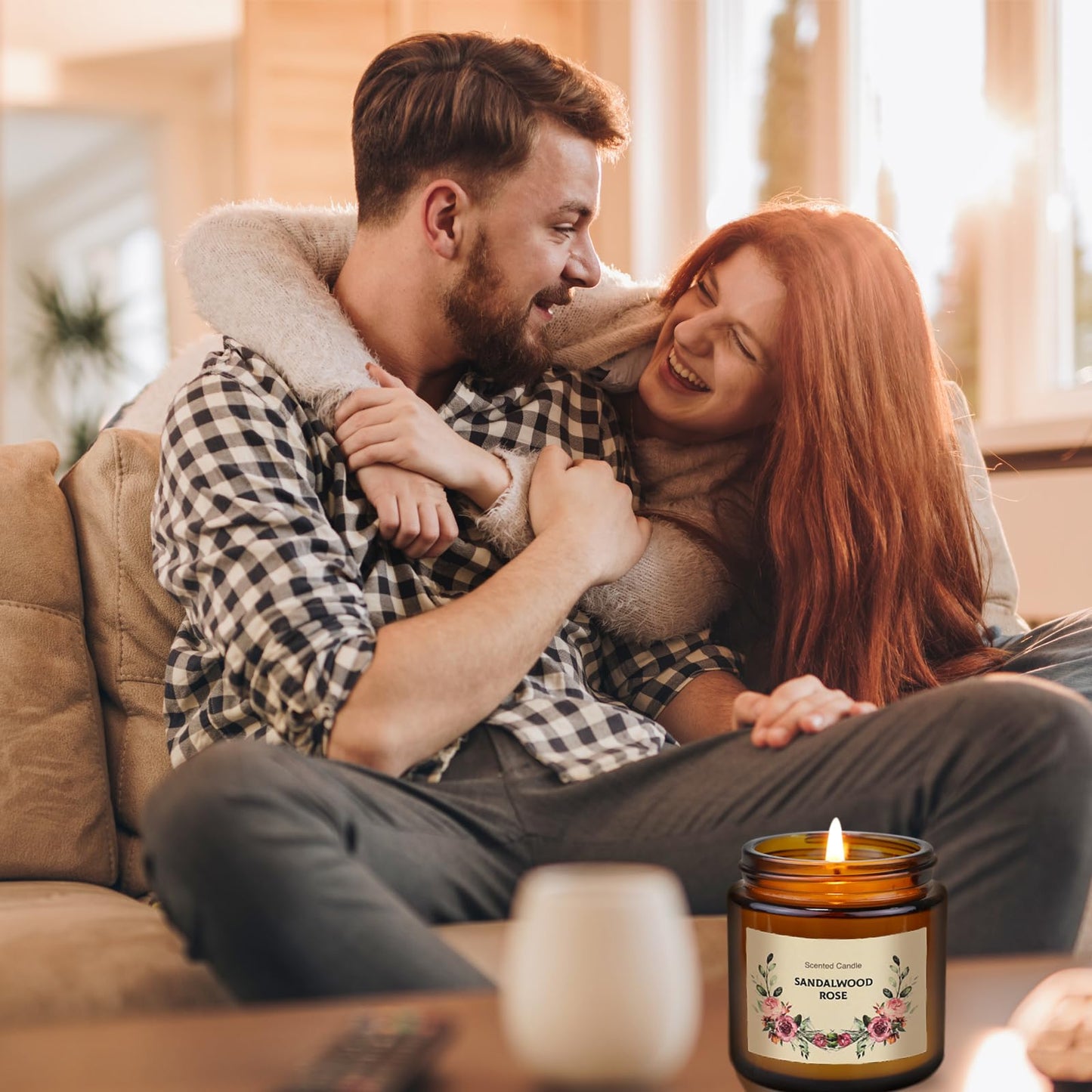 YINUO LIGHT 10 Pack Candles for Home Scented Aromatherapy Candles Gifts Set for Women, Natural Soy Wax Amber Candles Set, Birthday, Mother's Day, Christmas, Anniversary Present