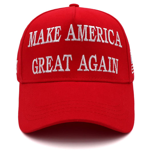 Trump 2024 Hat 45-47 MAGA Hat Make America Great Again Donald Trump Slogan with USA Flag Embroidery Adjustable Baseball Cap