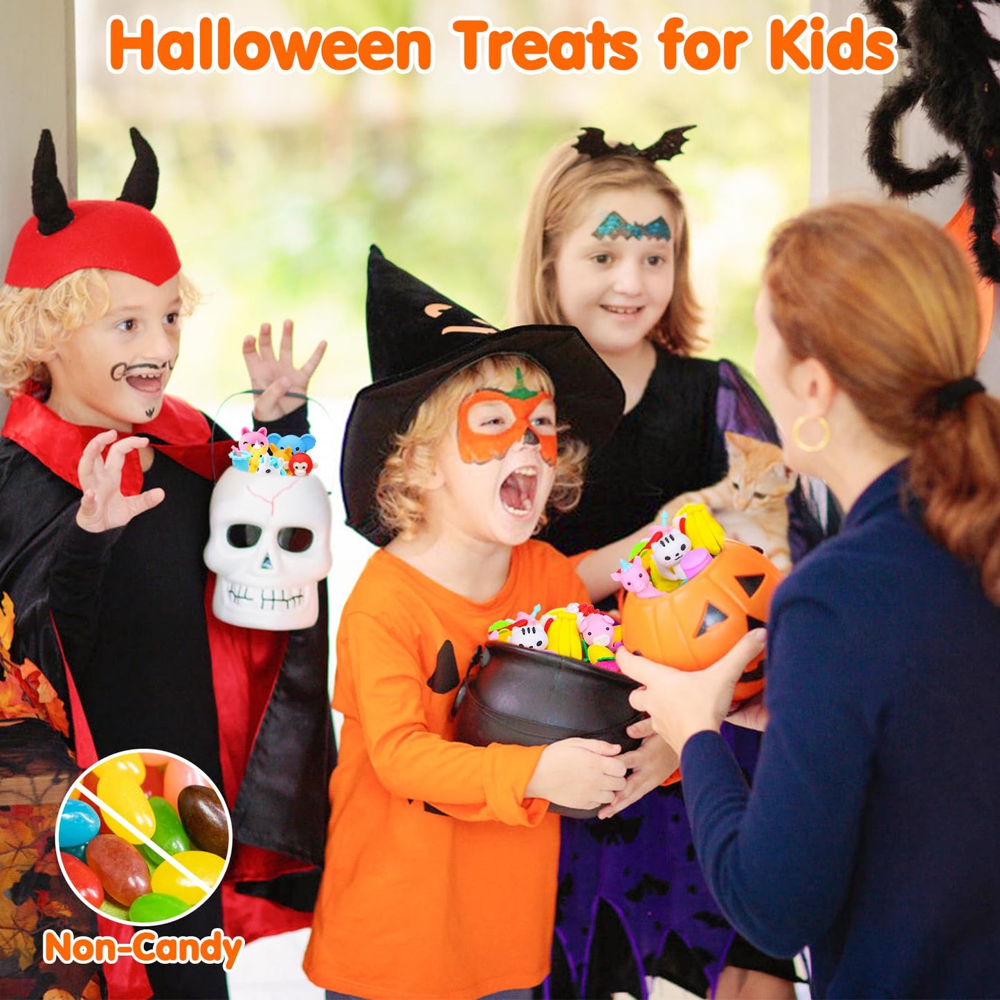 Palmatte 140PCS Mini Animal Erasers Bulk Kids Prizes Treasure Box Toys Classroom Rewards Teacher Must Haves Desk Pets Back to School Supplies Random Eraser Party Favors Kids Toys Gifts Pinata Stuffers