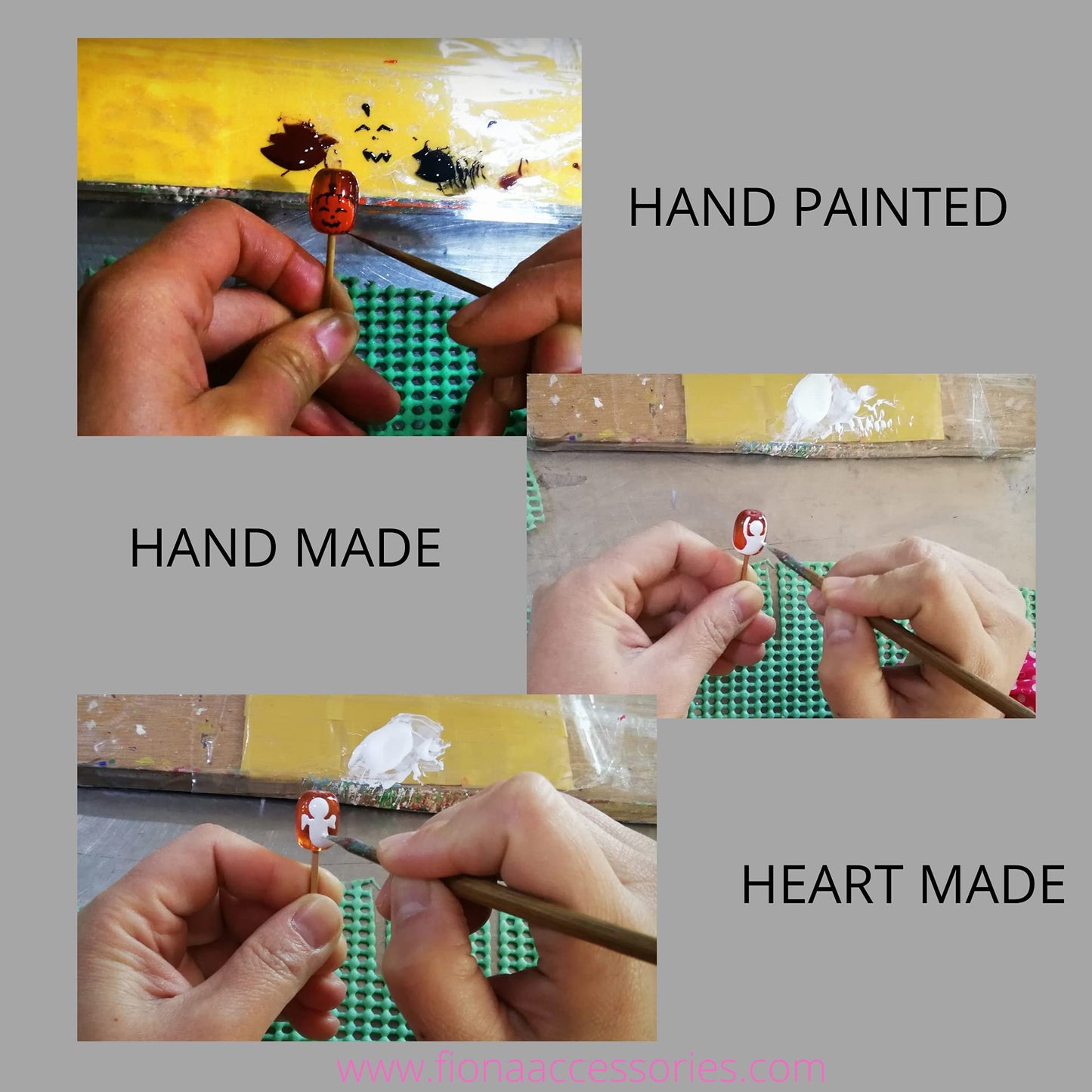 Christmas Glass Beaded Bracelet for Her, Holiday Birthday Gift Idea for Women, 1 pc (Red Snowflake)