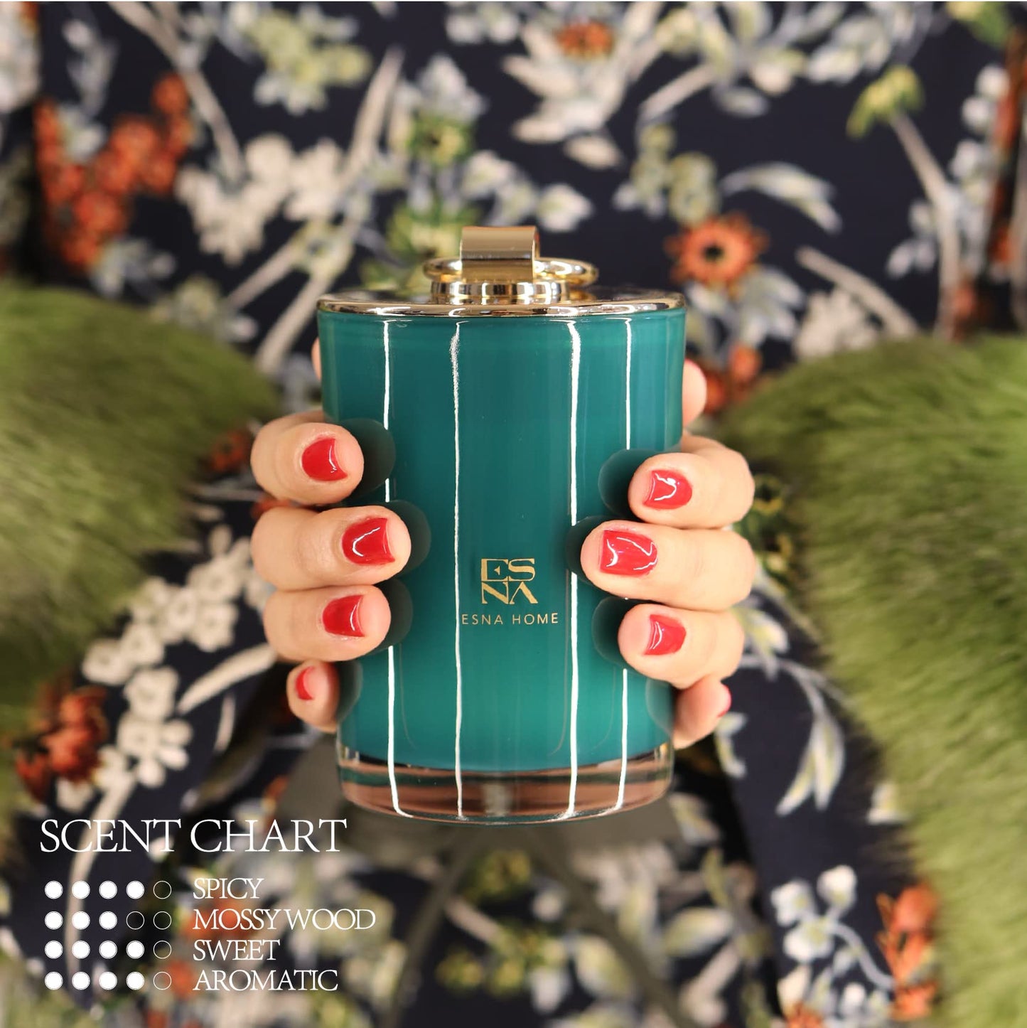 Luxury Christmas Scented Candles | Aromatherapy Natural Soy 8.8oz | 50 Hours Long Burning | Lavender & Sandalwood Essential Oils | Xmas Stress Relief Home Candles | Holiday Housewarming Gift