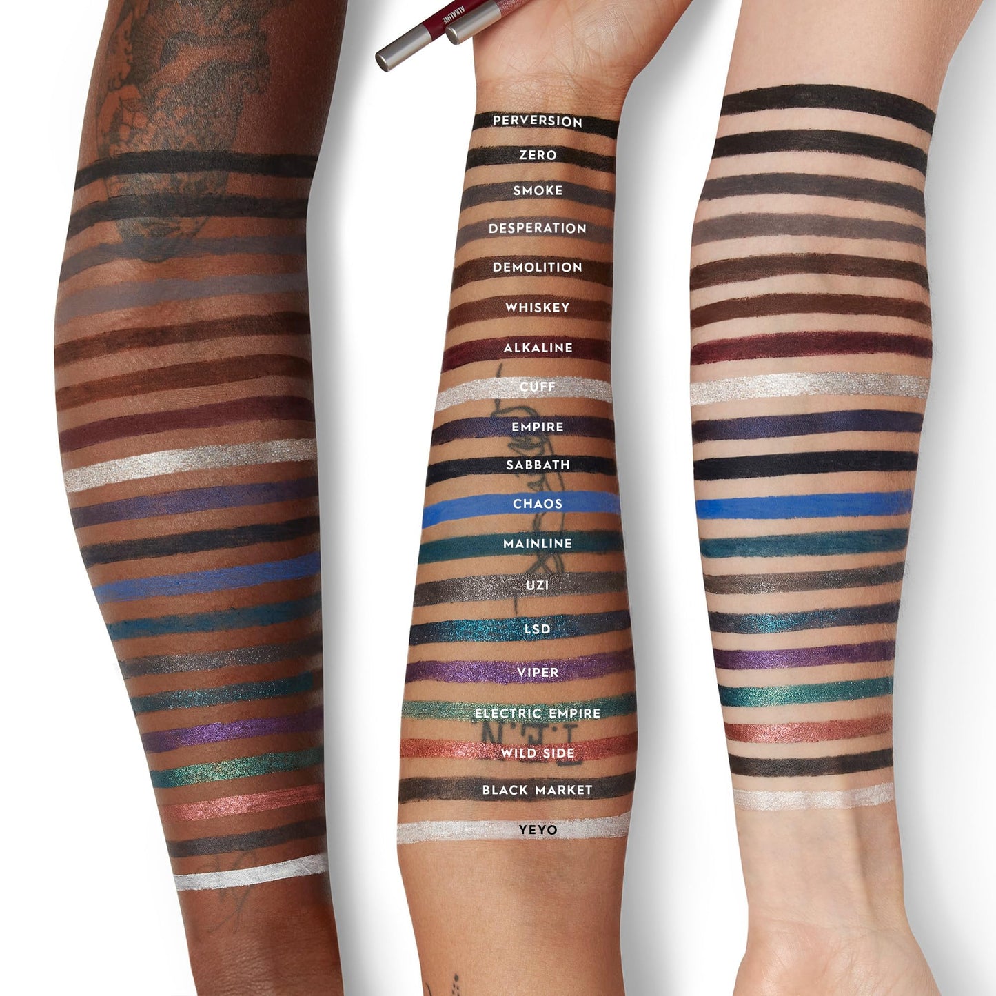 URBAN DECAY 24/7 Glide-On Waterproof Eyeliner Pencil (Empire - Dark Purple Matte), Smudge-Proof, Transfer-proof, Long-lasting Colored Eye Liners, Hydrating Vitamin E, Cruelty-free - 0.04 oz
