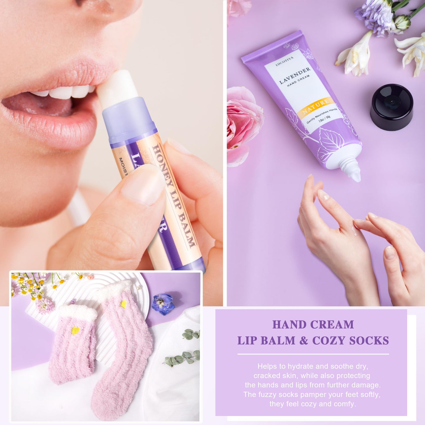 LUCOTIYA Gifts for Women, Christmas Gifts Basket for Woman Birthday Wine Tumbler Self Care Package Gift for Mom, Bestie, Her, Sister, Wife, Auntie Thank You Gift for Women Teacher Appreciation