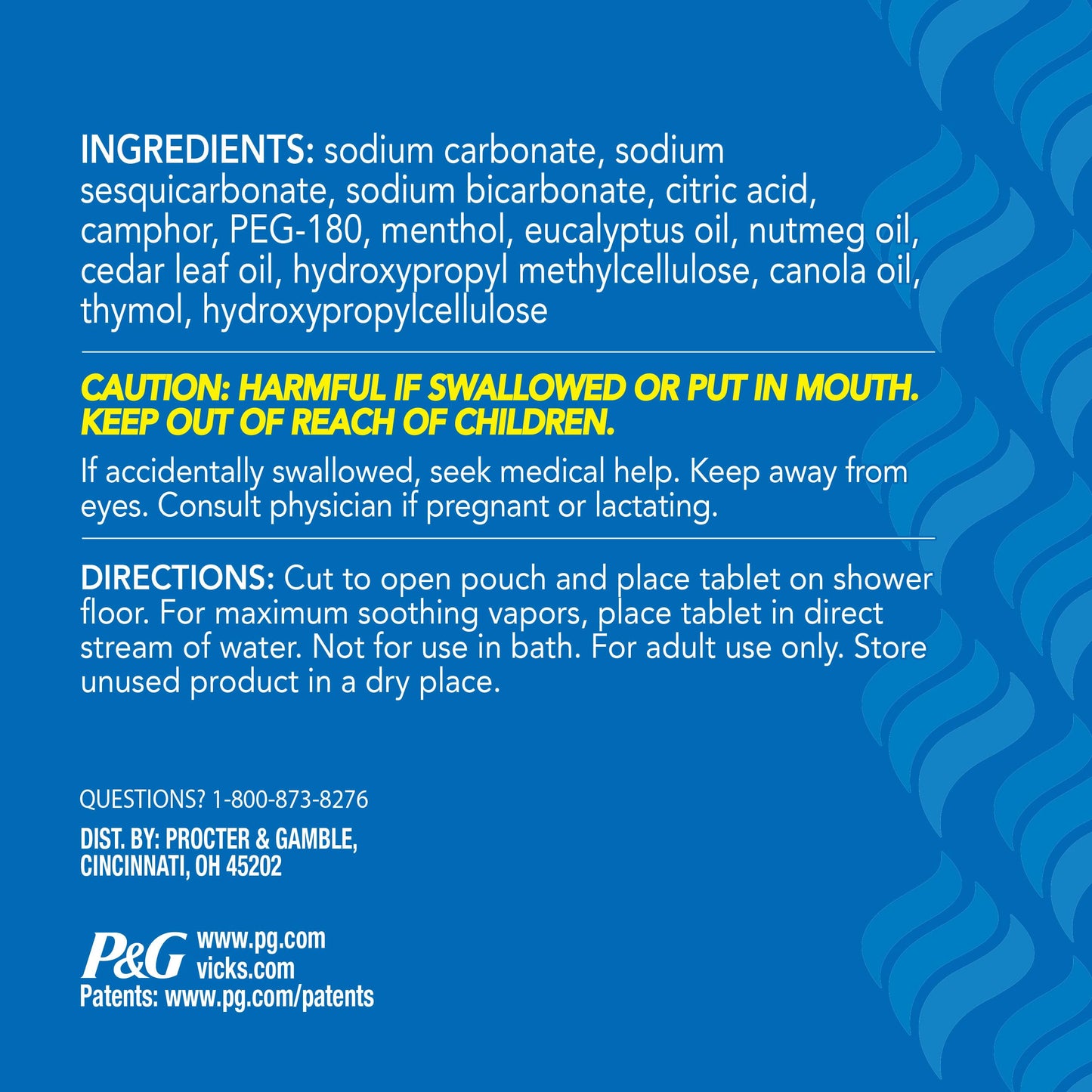 Vicks, VapoShower Plus, Shower Steamers, Eucalyptus Shower Steamer & Menthol Scent, Clean Dissolving Vapor Shower Tablets, Aromatherapy Shower Steamer & Shower Bombs, 12 count