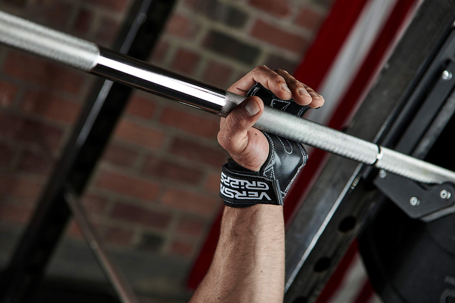 Versa Gripps® Xtreme, Made in The USA, Wrist Straps for Weightlifting Alternative, The Best Training Accessory, Platinum, XS