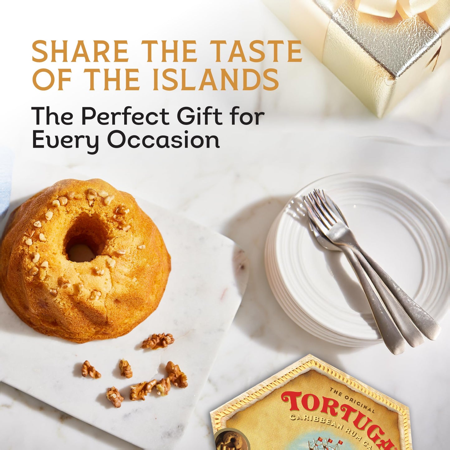 TORTUGA Provenance Rum Cake Variety Pack – 4 oz. - 6 Pack - The Perfect Premium Gourmet Gift for Stocking Stuffers, Gift Baskets, and Christmas Gifts - Great Mini Cakes for Delivery