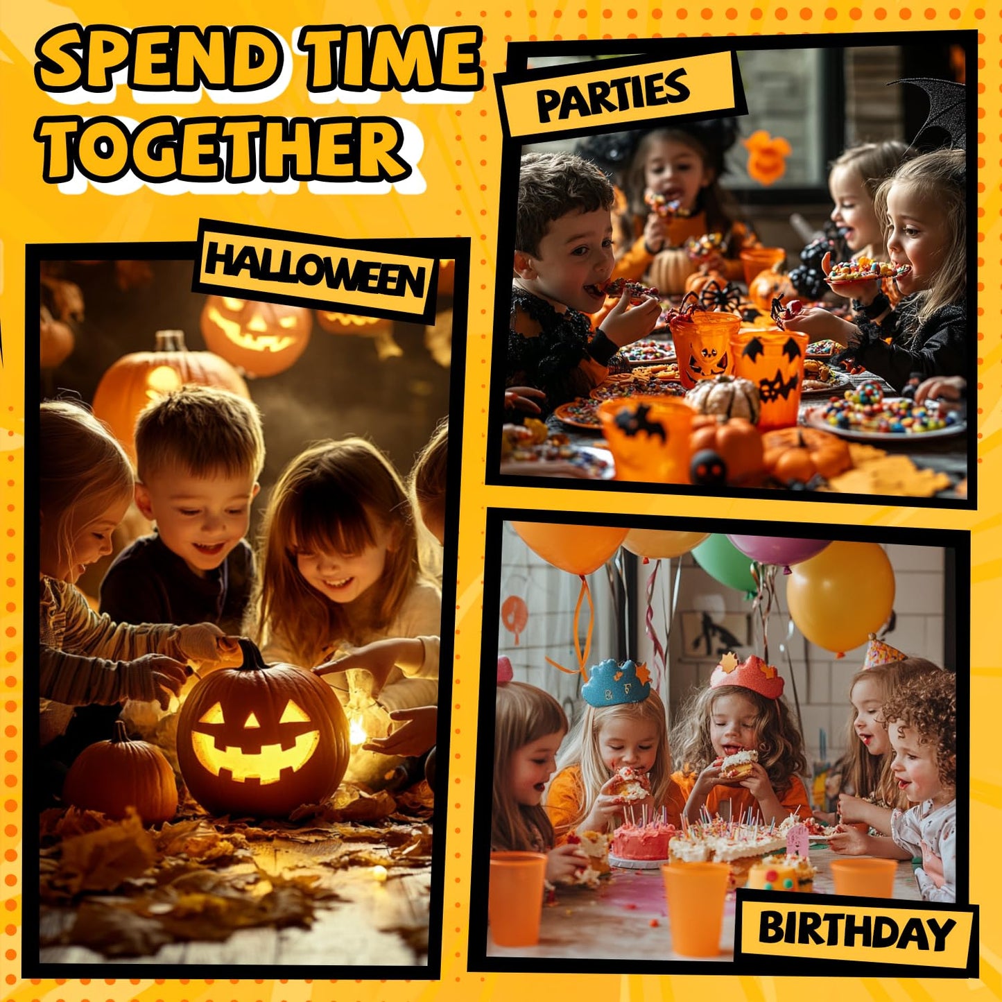 MOBI ONE Kids Toys Halloween Robot Skeleton Toy, Prank Toys with Music & Dancing Toy for Boys & Girls Ages 3 to Up (Skeleton Robot)