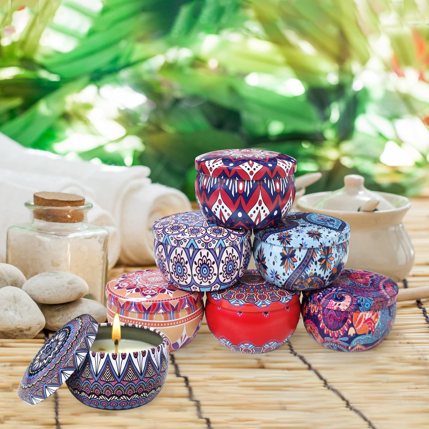 24 Pack Scented Candles Gift Set Long Lasting Soy Wax Aromatherapy Candles for Home Wedding Baby Shower Bridal Party Favors Christmas Birthday Gifts for Women