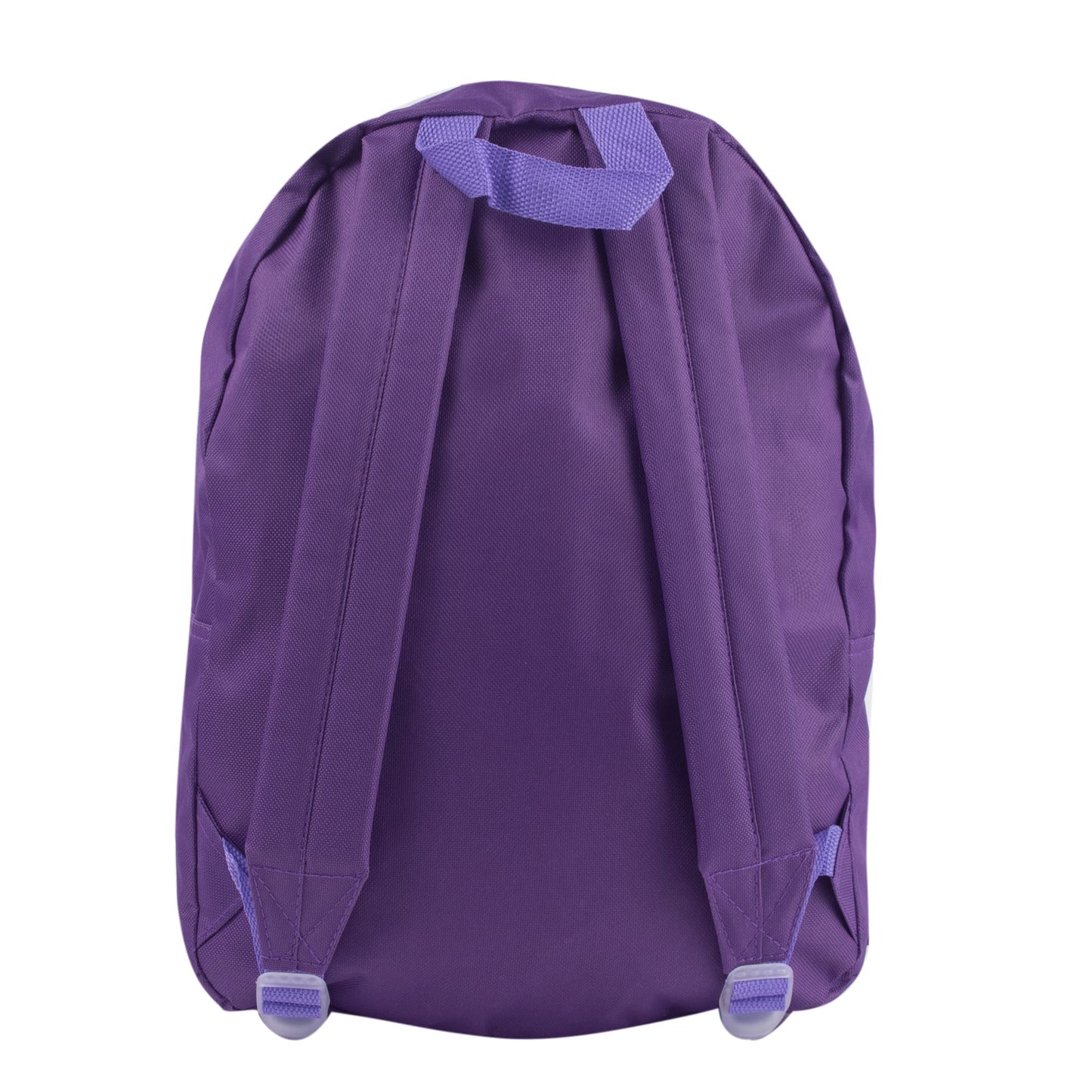 Trail maker Classic 17 Inch Backpack with Adjustable Padded Shoulder Straps (Purple)