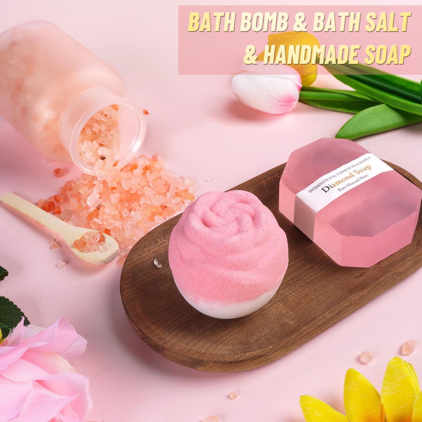 15PCS Birthday Gifts for Women, Self Care Gifts Get Well Soon Gifts, Relaxing Spa Gifts Basket Care Package w/ Flannel Blanket and 20 oz Tumbler, Mothers Day, Christmas, Friendship Gift for Mom Wife