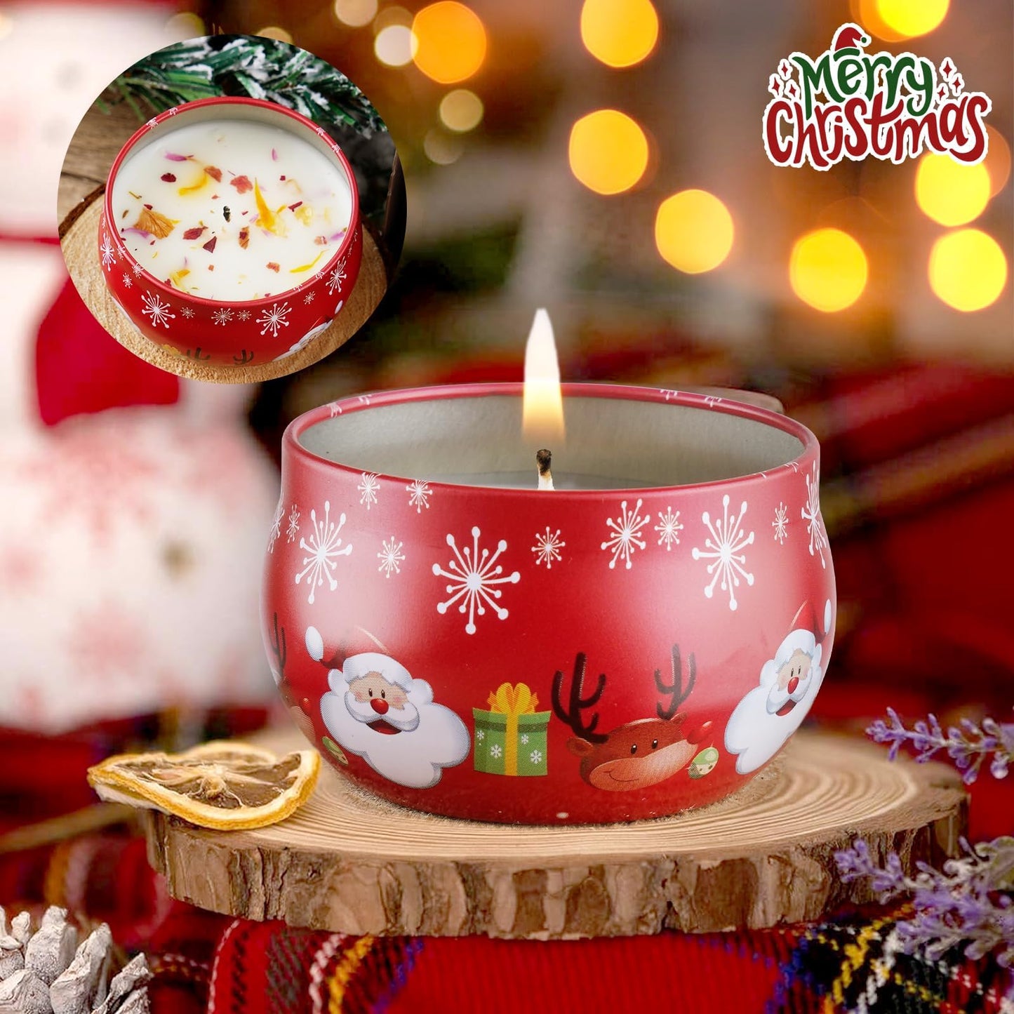 7 IN 1 Christmas Gifts Basket for Women – Unique Holiday Gift Basket for Women, Mom, Wife, Girlfriend, Sister, Teacher, Coworker,Xmas Tumbler Stocking Stuffers includes everthing