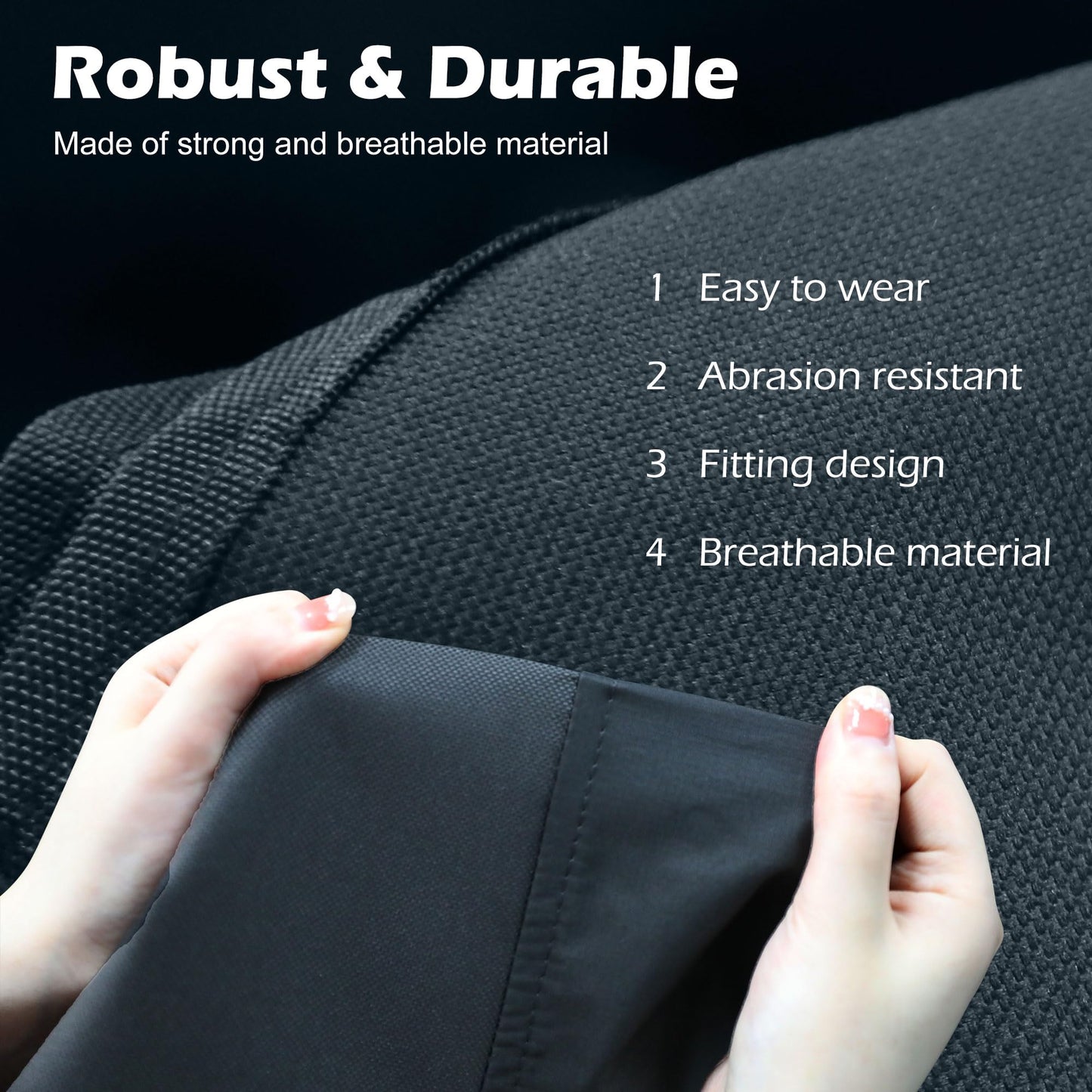 Tlswshsy Trimmer Brush Leg Gaiters-Waterproof Leg Guards for Trimming-Adjustable Lawn Care Leg Protection for Men and Women (Black)
