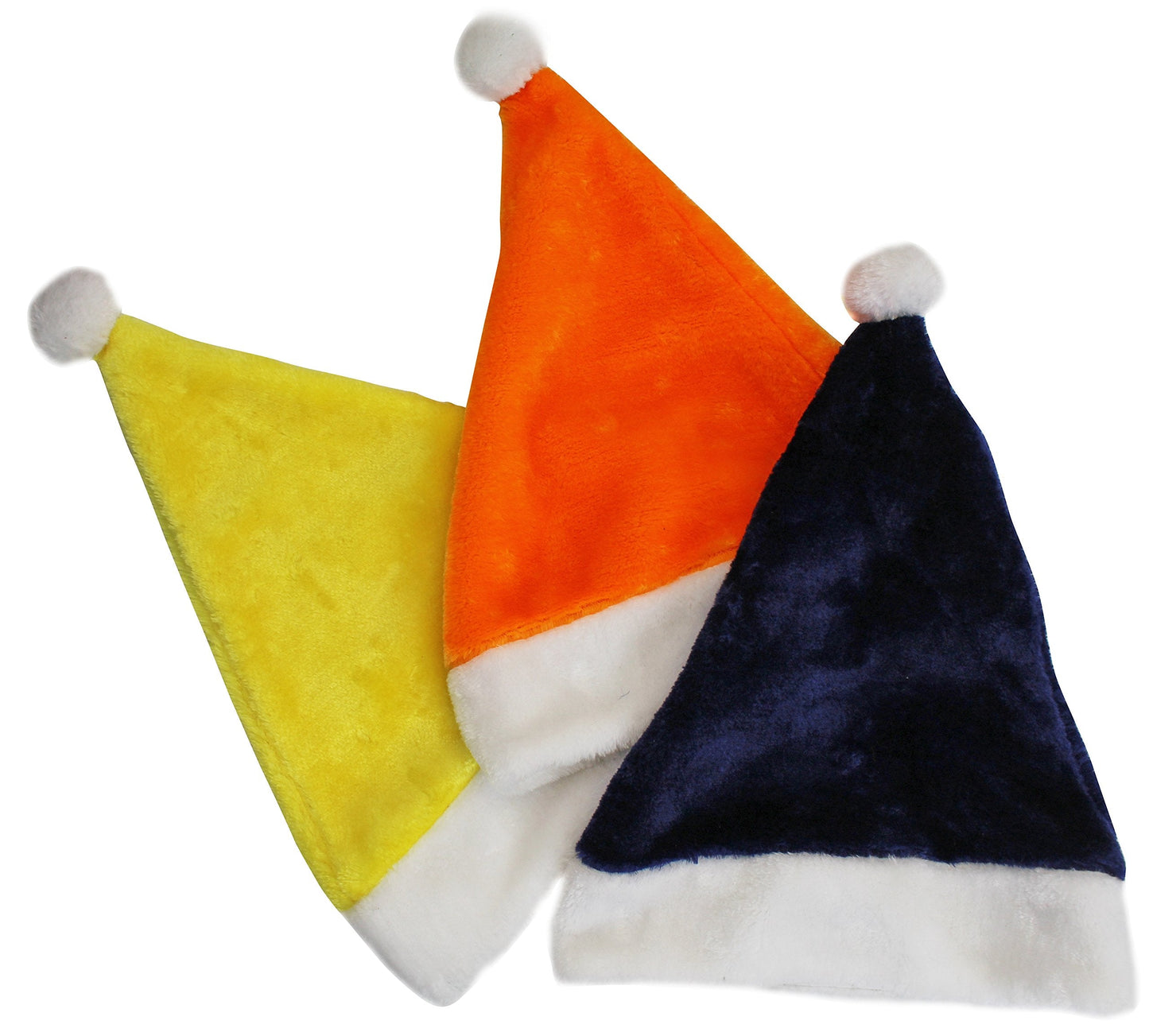 Tigerdoe Dwarf Hats – Gnome Hats – Storybook Character Costumes - Elf Accessories - Santa Hat - Christmas Holiday - Novelty 2 Pack (6 Pack Colorful Santa Hat)