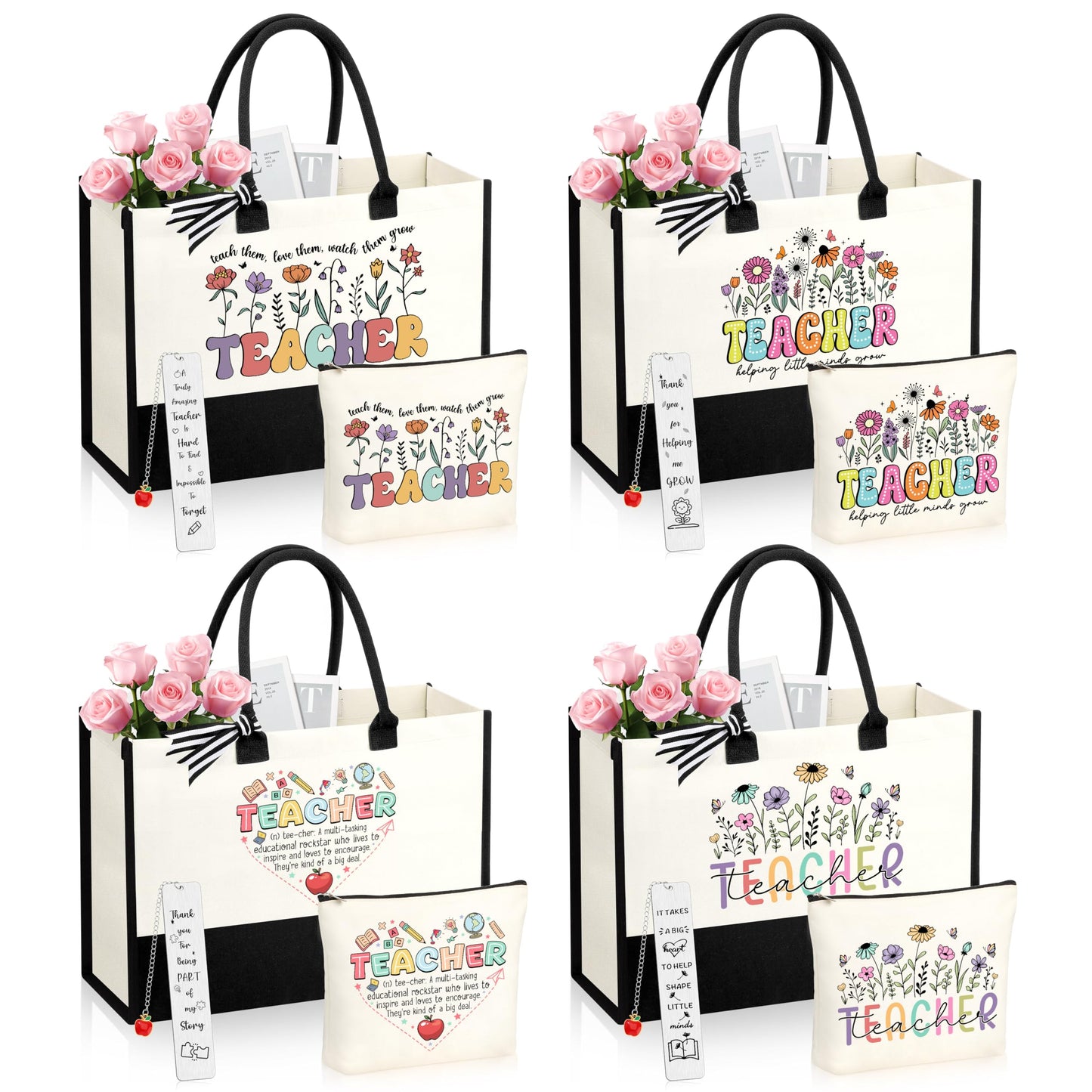 JSTUMB 12 Pcs Teacher Appreciation Gifts Bulk for Women 2025, Christmas End of Year Thank You Gifts for Teachers Back to School