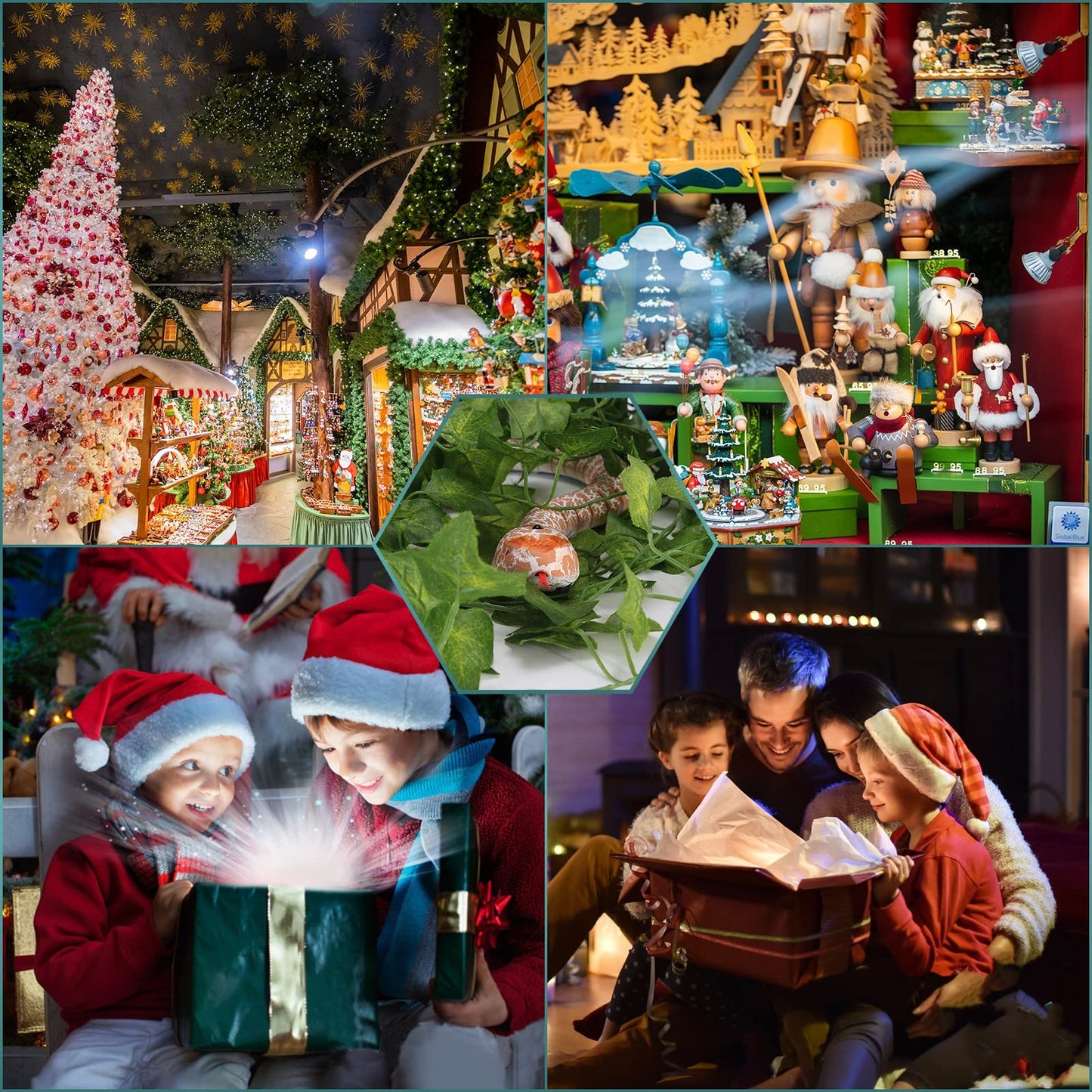 FauKait Remote Control Snake Toy RC&Robot Electric Snake Toy Fast Moving of Fake Rattlesnake Christmas Halloween Toys Party Favor Gifts Joke Prank for Kids Boys(Black)