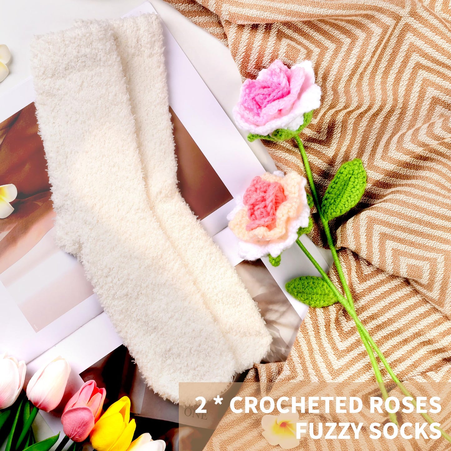 11PCS Birthday Gifts for Women, Self Care Gifts Baskets for Women Get Well Soon Gift with Soft Blanket, Thank You Gift for Wife, Mom, Care Package for Mothers Day, Christmas, Valentines