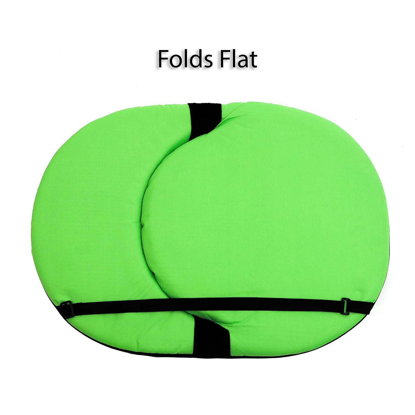 Portable Multiuse Adjustable Recliner Stadium Seat by Trademark Innovations (Light Green)
