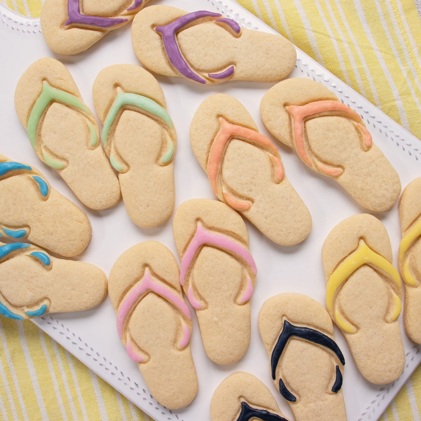 Beach Flip Flops cookie cutter - Bakerlogy