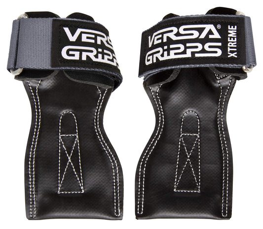 Versa Gripps® Xtreme, Made in The USA, Wrist Straps for Weightlifting Alternative, The Best Training Accessory, Platinum, XS