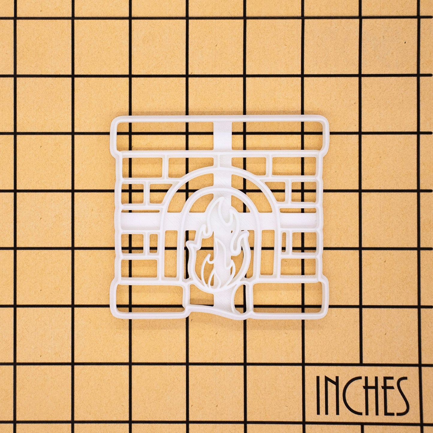 Fireplace cookie cutter, 1 piece - Bakerlogy