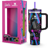 The Stanley x Barbie Quencher | 40 OZ - '80s Rockers with original Box