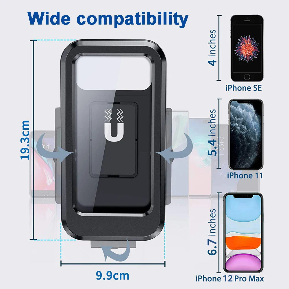 Waterproof Bike Phone Holder Case