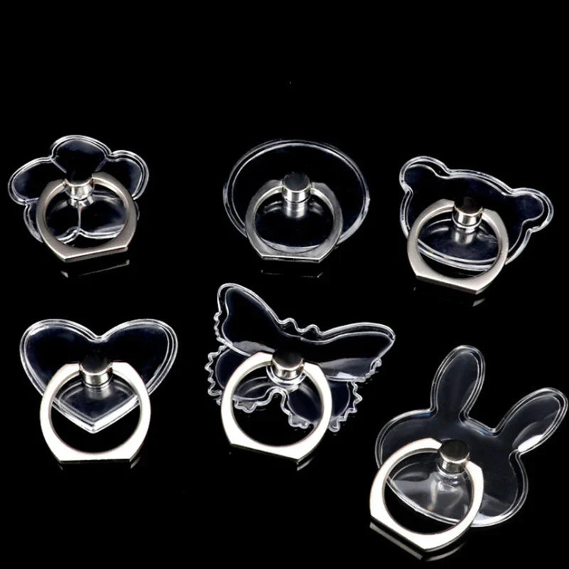 Magnetic Transparent Finger Ring Holder Stand
