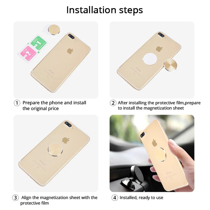 Metal Plate Sticker for Magnetic Holder
