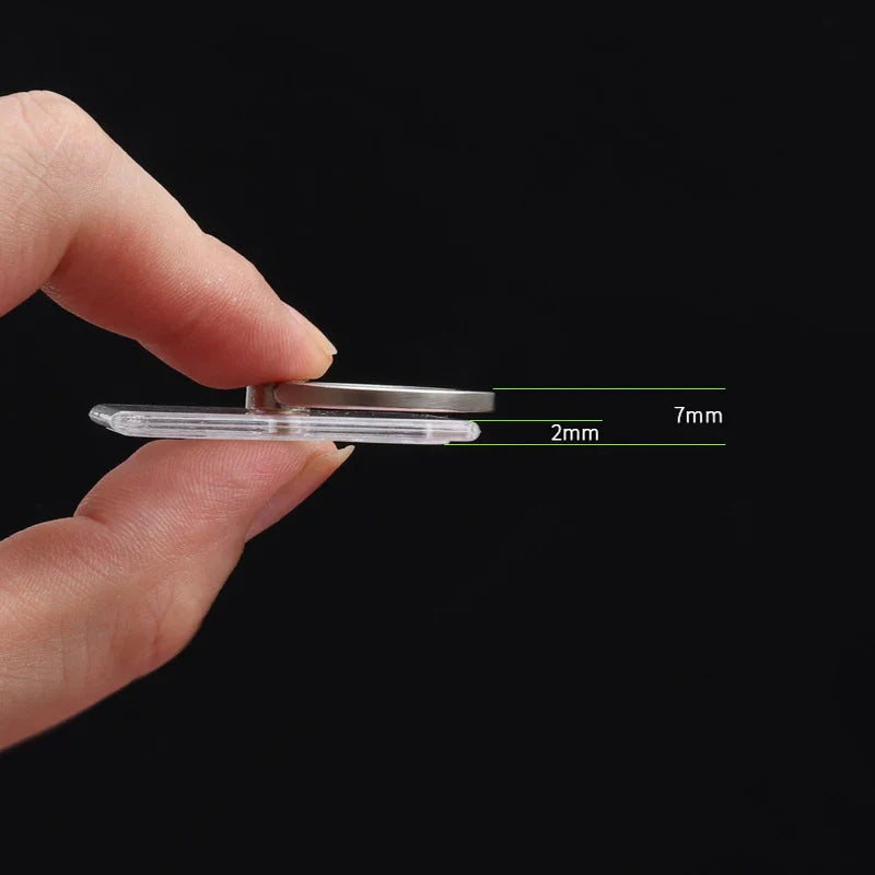 Magnetic Transparent Finger Ring Holder Stand