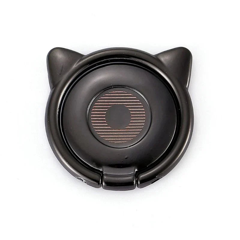 Luxury Cartoon Cat Phone Ring Holder