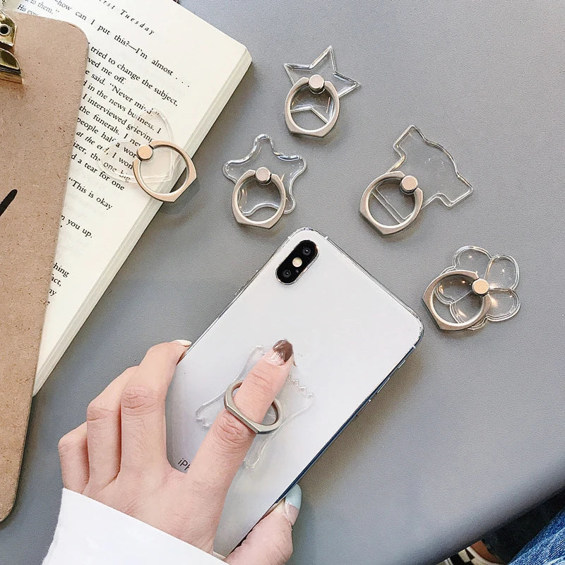 Magnetic Transparent Finger Ring Holder Stand