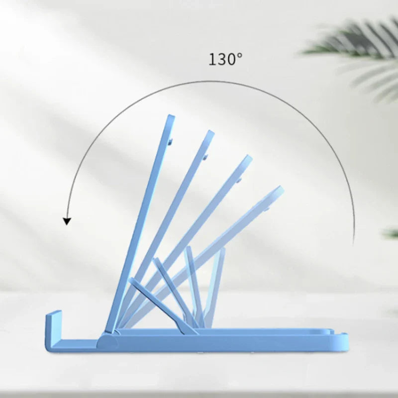 Adjustable beach chair phone holder stand