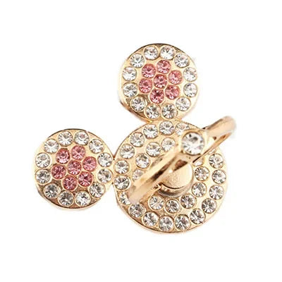 Diamond Butterfly Phone Ring Stand Holder
