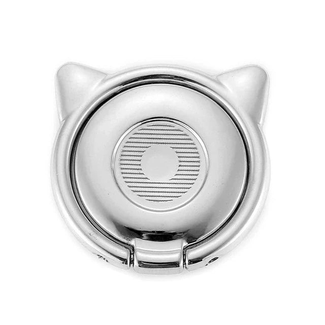 Luxury Cartoon Cat Phone Ring Holder