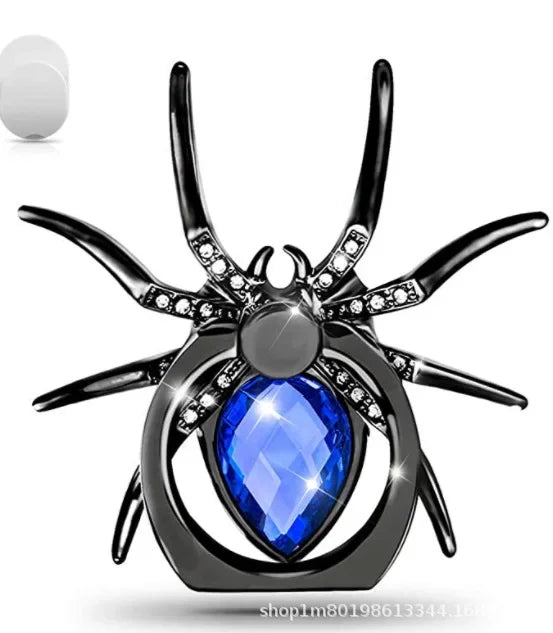Luxury Diamond Spider Phone Ring Holder
