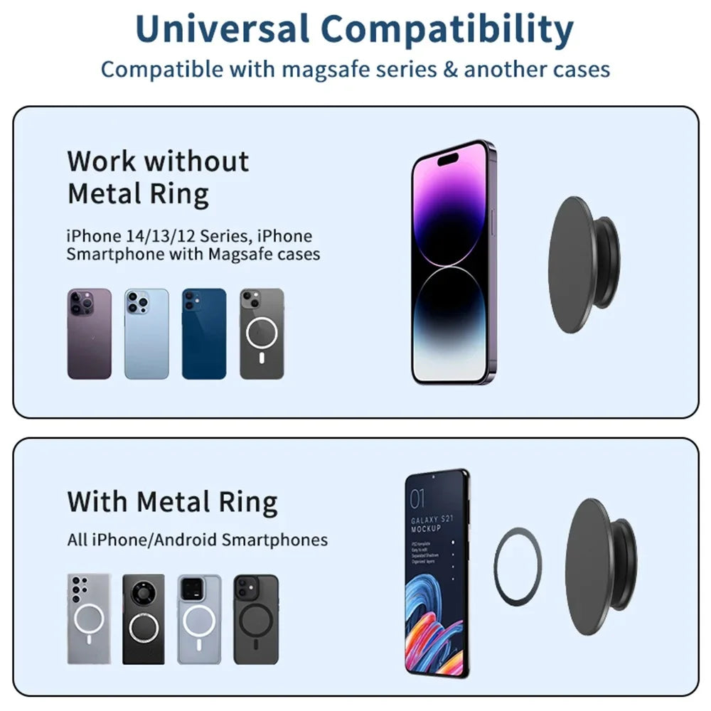 Magnetic MagSafe Ring Phone Holder