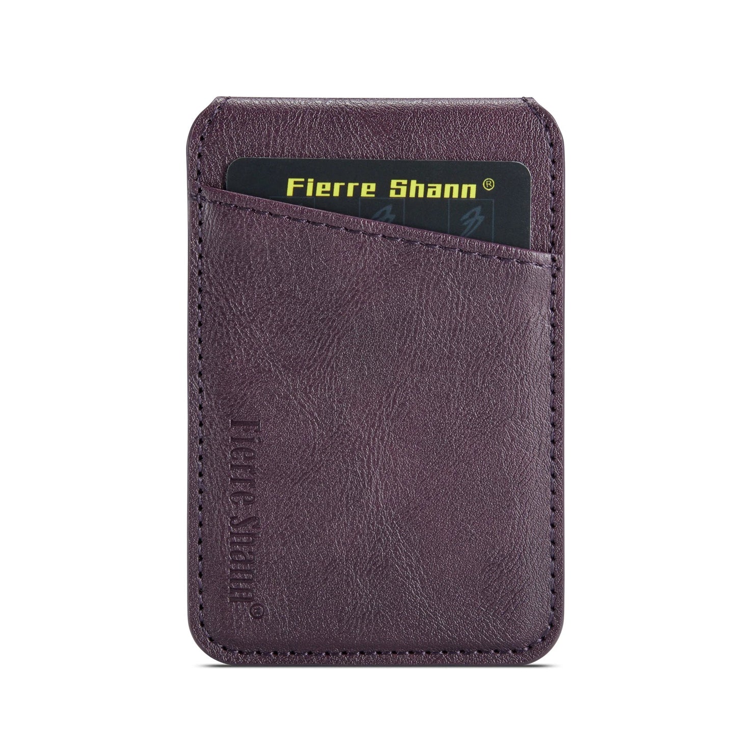 Magnetic Phone Wallet PU Leather Card Holder