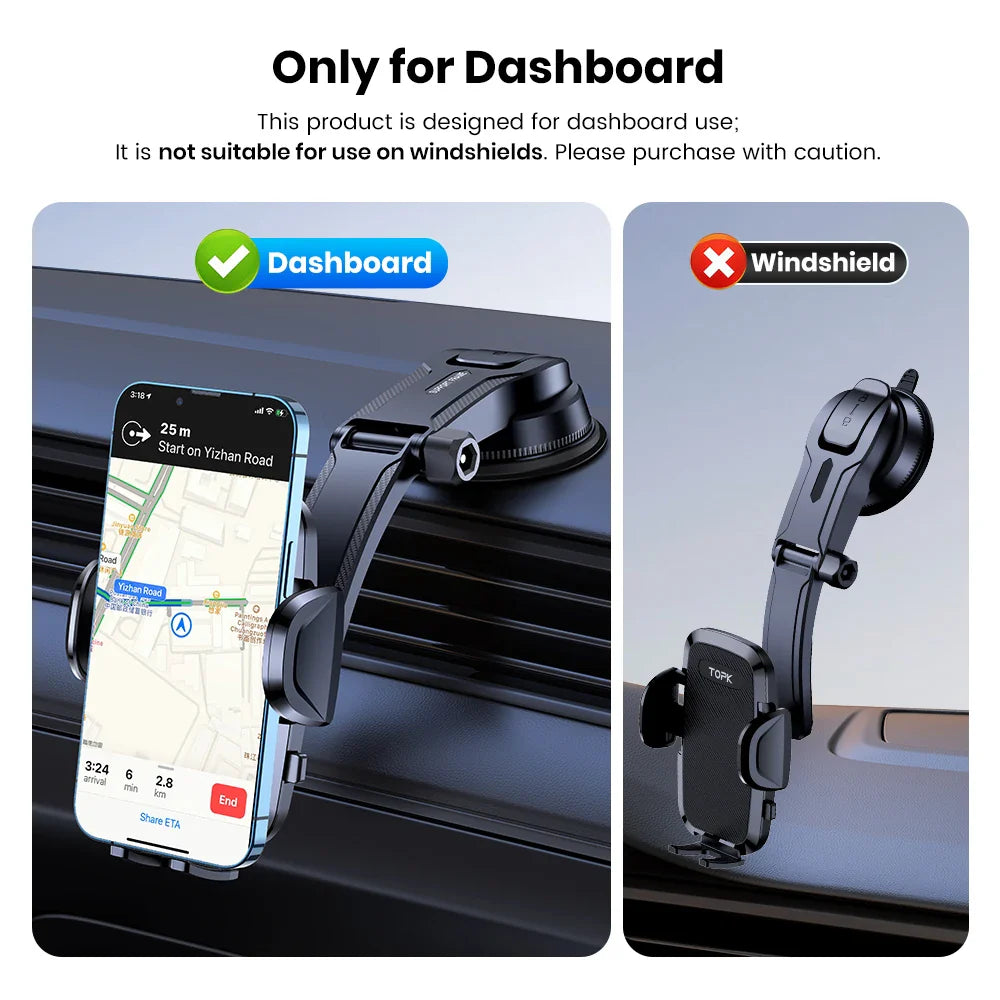 Gravity Car Dashboard Phone Holder Stand