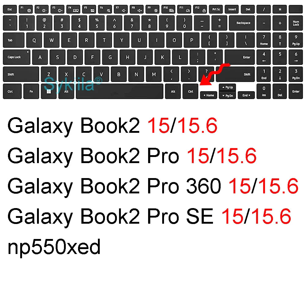 Samsung Galaxy Book Keyboard Cover Skin
