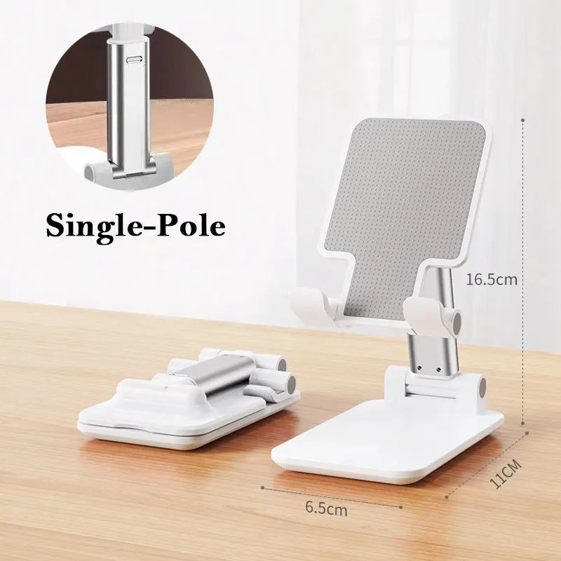 Adjustable Foldable Phone Stand with Silicone Pad