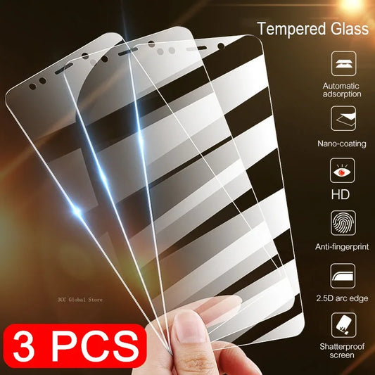 3pcs Full Cover Glass for Redmi Note
