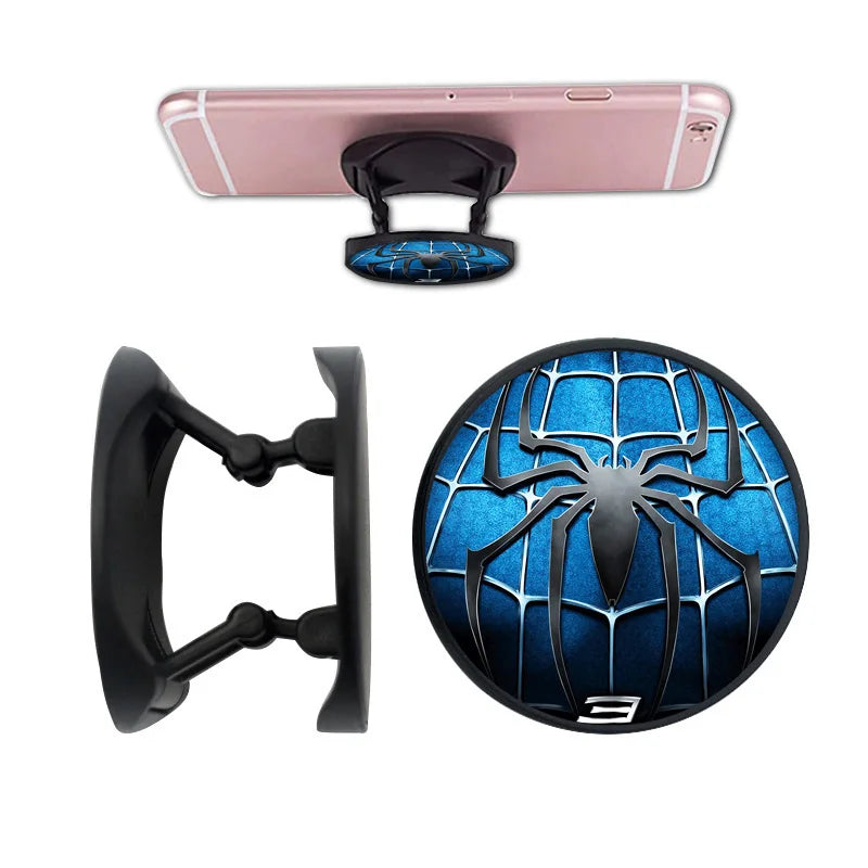 Cartoon Brave Team Folding Phone Ring Holder
