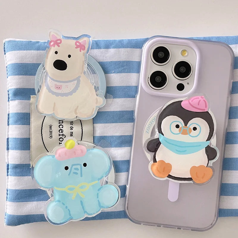 Magsafe Cartoon Animal Phone Holder