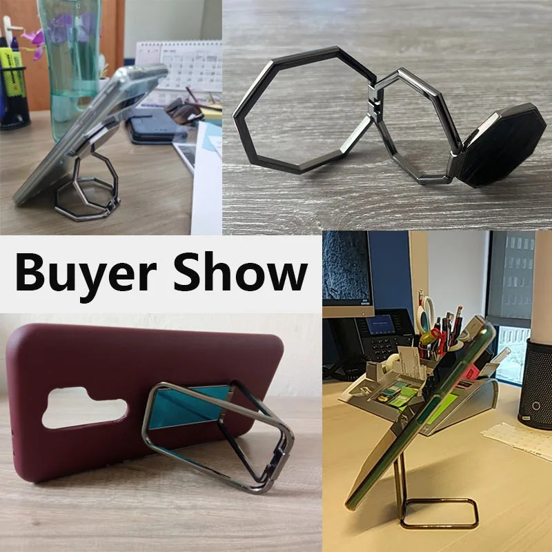 360° Foldable Thin Phone Ring Holder