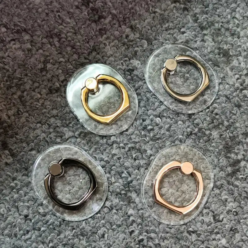 Transparent 360° Mobile Phone Ring Holder