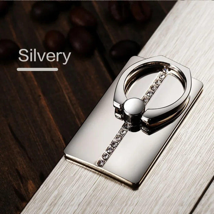 Luxury Square Phone Ring Car Holder