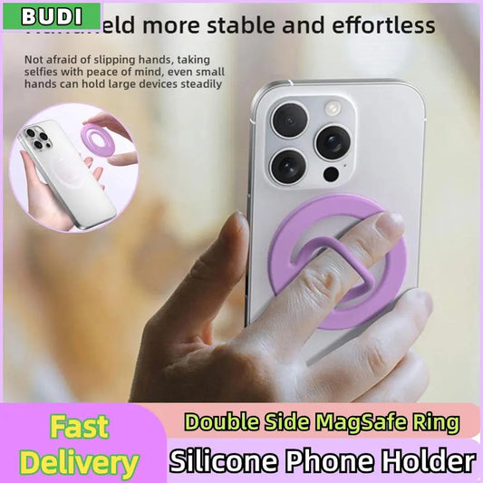 Magnetic Silicone Double-Sided Phone Holder
