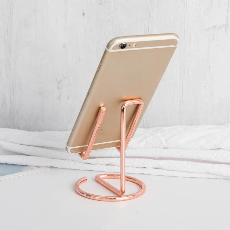 Simple Metal Phone Holder Stand