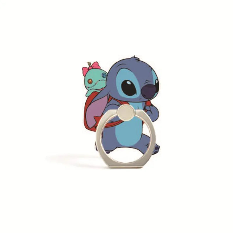 Cartoon Stitch Mickey Phone Ring Holder