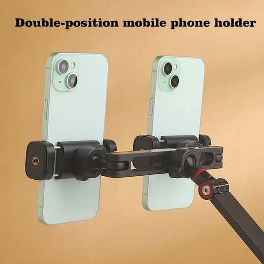 2-in-1 Phone Holder Extender with Ball Head